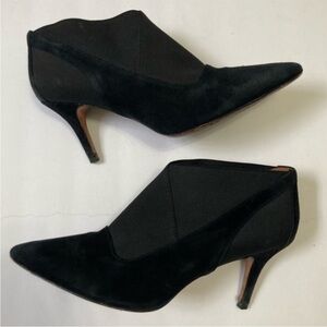 Anthropologie The L'Amour Des Pieds Kamea leather and elastic bootie
